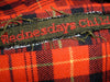 Girls red punk kilt